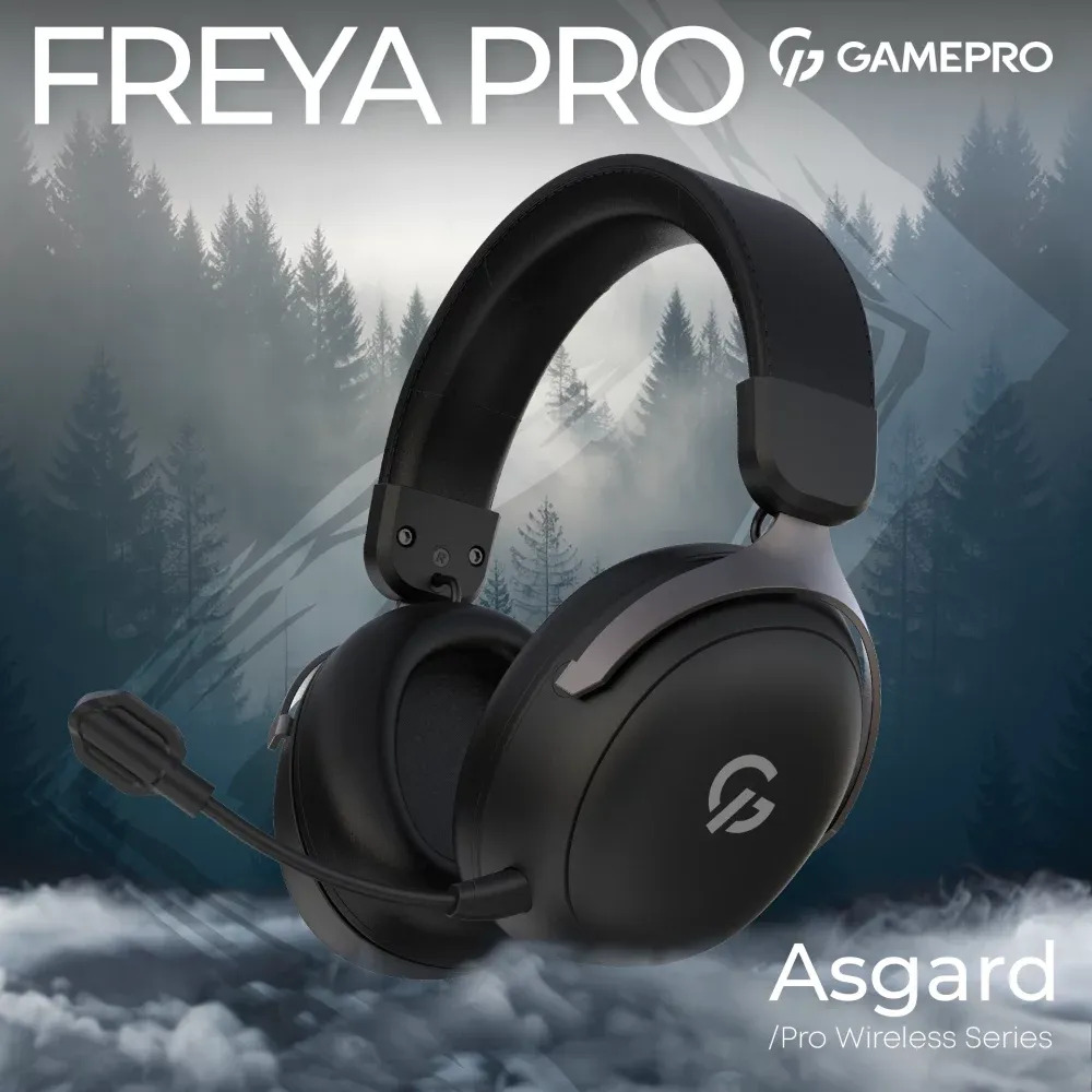 Игровые наушники GamePro Asgard Freya с объемным звуком 7.1 и мягкими амбушюрами